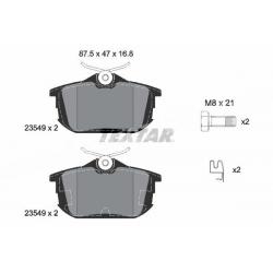 A4544201020 2354901 SMART FORFOUR ARKA FREN BALATASI TEXTAR