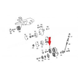 A1192000370 1192000370 MERCEDES W140 KAYIŞ GERGİ KASNAĞI FEBİ