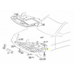 A1245203142 1245203142 MERCEDES W124 124 MOTOR ALT MUHAFAZASI TAYVAN