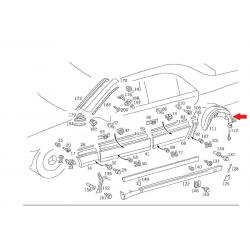 A1406982530 1406982530 MERCEDES W140 SOL ARKA DAVLUNBAZ ORJİNAL