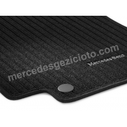 MERCEDES A CLASS HALI PASPAS KIRÇILLI TKM ORJİNAL YILDIZLI SİYAH RENK W176 (2012-2018)
