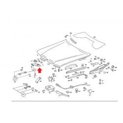 A2058854614 2058854614 W205 TUTUCU ORJİNAL