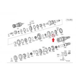 A2032621834 2032621834 MERCEDES W203 ŞANZIMAN GERİ VİTES SEKROMENÇİ ORJİNAL