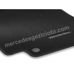 MERCEDES C CLASS HALI PASPAS KADİFE TKM ORJİNAL SİYAH RENK W205 (2015-2021)
