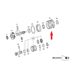 A2102701543 2102701543 MERCEDES 722.6 ŞANZIMAN DİŞLİSİ ORJİNAL SIFIR