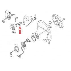 A2104600197 2104600197 MERCEDES W210 DİREKSİYON KORUMA KOVANI ORJİNAL