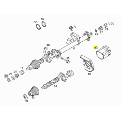 A2104620223 9B51 2104620223 9B51 MERCEDES W210 MUHAFAZA KAPLAMASI ORJİNAL SIFIR