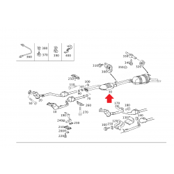 A2104904521 2104904521 W210 ARKA EGZOZ EBERSPAECHER