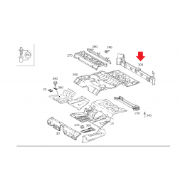 A2106100814 2106100814 MERCEDES W210 ARKA PANEL ORJİNAL