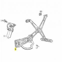 A2107201246 2107201246 MERCEDES W210 SAĞ ÖN CAM MEKANİZMASI MOTORSUZ ORJİNAL SIFIR 2107201246 MERCEDES W210 SAĞ ÖN CAM MEKANİZMASI MOTORSUZ ORJİNAL SIFIR