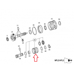 A2112700044 2112700044 MERCEDES 722.6 ŞANZIMAN DİŞLİSİ ORJİNAL SIFIR
