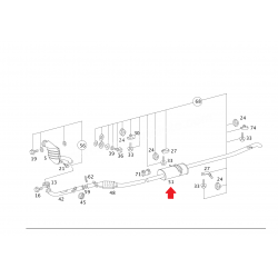 A4144900721 4144900721 W414 ARKA EKSOZ EBERSPAECHER