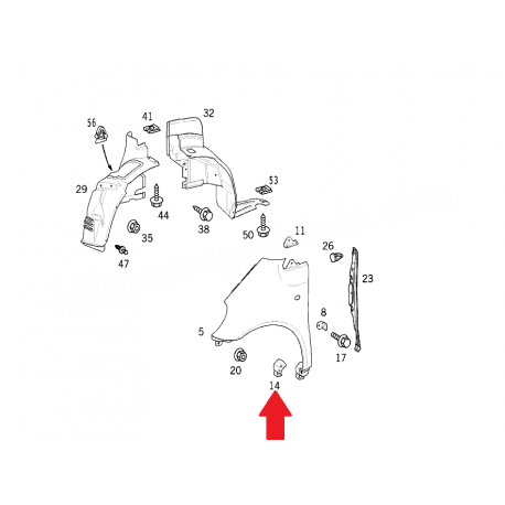 A1688800814 1688800814 W168 TAMPON TUTUCUSU ORJİNAL