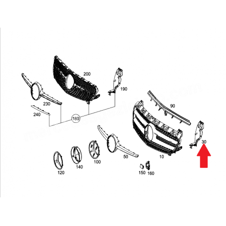 A1768880138 1768880138 W176 HAVA SEVK ELEMANI ORJİNAL 