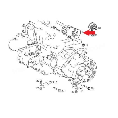 A6382400545 6382400545 W638 AYAK ORJİNAL