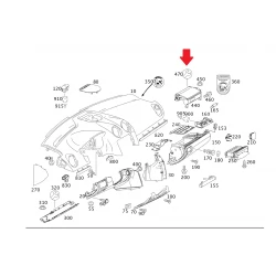 A0025402105 0025402105 MERCEDES W212 HAVA YASTIĞI TESİSATI ORJİNAL