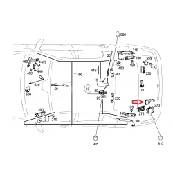 A0068208989 0068208989 MERCEDES W212 W222 TELEFON DAĞITICISI ORJİNAL