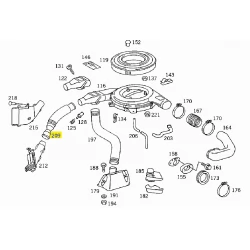 A1020944482 1020944482 MERCEDES M102 HAVA GİRİŞ BORUSU ORJİNAL