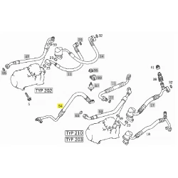 A1122301556 1122301556 MERCEDES M112 DİREKSİYON BORUSU ORJİNAL