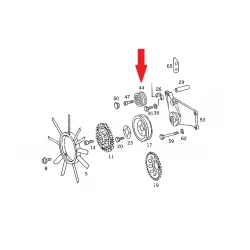 A1202000470 1202000470 MERCEDES M120 KAYIŞ GERGİ KASNAĞI ORJİNAL