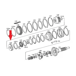 A1292720031 1292720031 MERCEDES W129 ŞANZIMAN PİSTONU ORJİNAL