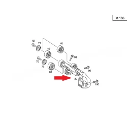 A1662000370 1662000370 MERCEDES W168 KAYIŞ GERGİ KÜTÜĞÜ ORJİNAL