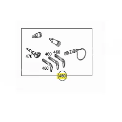A2038900467 2038900467 MERCEDES W203 W211 KONTAK KİLİT SETİ ORJİNAL
