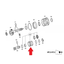 A2102720208 2102720208 MERCEDES 722.6 ŞANZIMAN DİŞLİSİ ORJİNAL SIFIR
