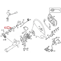 A2104600997 2104600997 MERCEDES W210 DİREKSİYON KORUMA KOVANI ORJİNAL