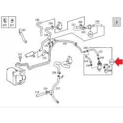 A2105000340 A2105000340 MERCEDES W210 KOMPLE SET HORTUM
