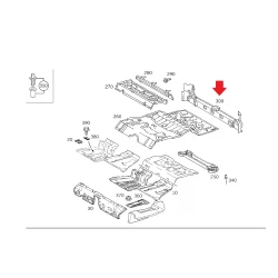 A2106100814 2106100814 MERCEDES W210 ARKA PANEL ORJİNAL