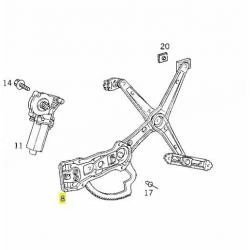 A2107201246 2107201246 MERCEDES W210 SAĞ ÖN CAM MEKANİZMASI MOTORSUZ ORJİNAL SIFIR 2107201246 MERCEDES W210 SAĞ ÖN CAM MEKANİZMASI MOTORSUZ ORJİNAL SIFIR