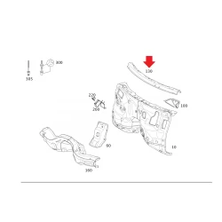A2126200030 2126200030 MERCEDES W212 ÖN PANEL SACI ORJİNAL