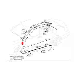 A2126900582 2126900582 MERCEDES W212 SOL TAVAN ÇITASI ORJİNAL