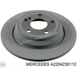 A2204230112 2204230112 MERCEDES W220 ARKA DİSK ORJİNAL (2 ADET FİYATIDIR)