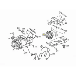 A2208203642 2208203642 MERCEDES W220 KALORİFER MOTORU ORJİNAL
