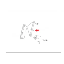 A2217200246 2217200246 MERCEDES W221 CAM MEKANIZMASI ORJİNAL