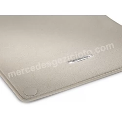 MERCEDES S CLASS LONG HALI PASPAS KADİFE TKM ORJİNAL İPEK BEJİ RENK V222 (2014-2020)
