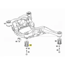 A2403311044 A2403311144 W240 MAYBACH TRAVERS TAKOZU ORJİNAL