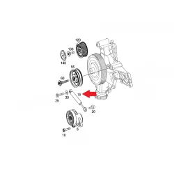 A2722000114 2722000114 MERCEDES W203 M272 GERGİ AMORTİSÖRÜ ORJİNAL