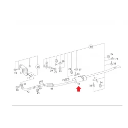 A4144900721 4144900721 W414 ARKA EKSOZ EBERSPAECHER
