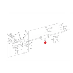 A4144900821 4144900821 W414 ARKA EKSOZ EBERSPAECHER
