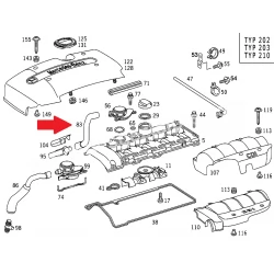 A6110161481 A6110161481 MERCEDES W203 HORTUM ORJİNAL