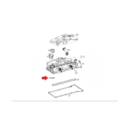 A6540164300 6540164300 W213 ELASTOMER SEKILLI CONTA ORJİNAL