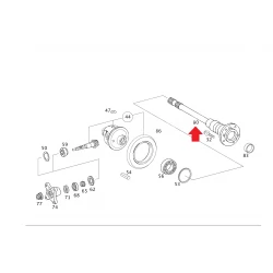 A9063503810 9063503810 MERCEDES W906 ARKA PORYA SNR