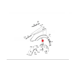 A9066841877 9066841877 W906 SAĞ ARKA ÇAMURLUK DAVLUNBAZI ORJİNAL