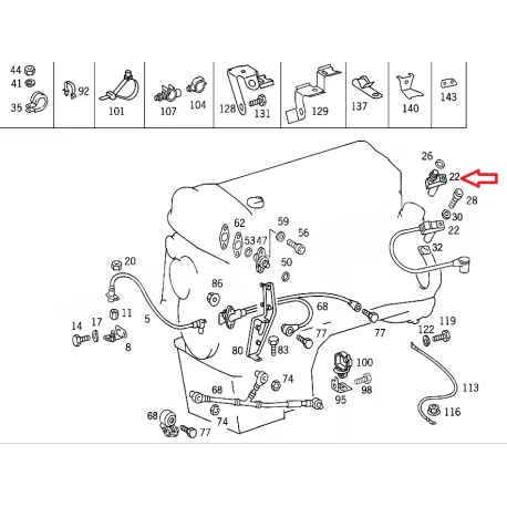 A0031537528 0031537528 MERCEDES W140 KRANK SENSÖRÜ VEMO