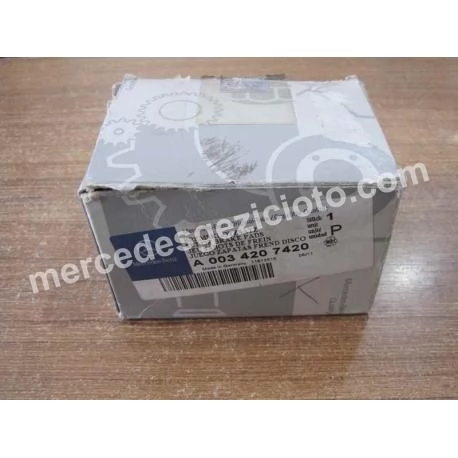A0034207420 0034207420 MERCEDES W461 G CLASS ÖN BALATA ORJİNAL