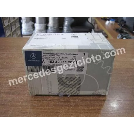 A1634201120 1634201120 MERCEDES W163 ARKA BALATA ORJİNAL