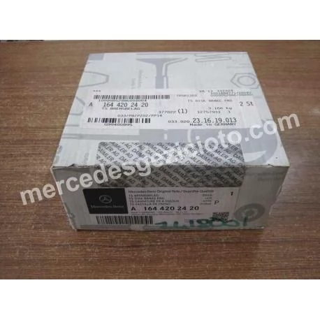 A1644202420 1644202420 MERCEDES W221 ARKA BALATA ORJİNAL